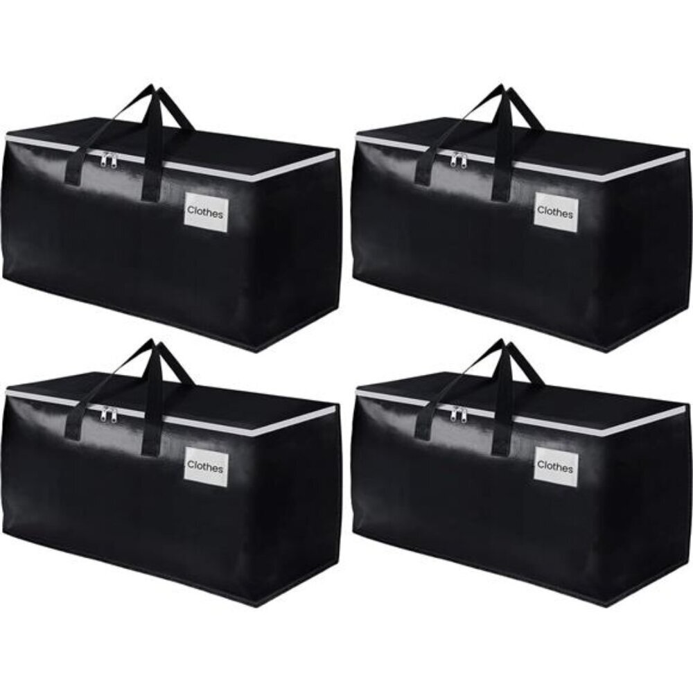 Extra Large Moving Boxes-Moving Bags with Zipper, Carrying Handles and Tag